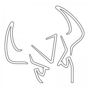 MAXI BULL TRANSFER WHITE 150CM