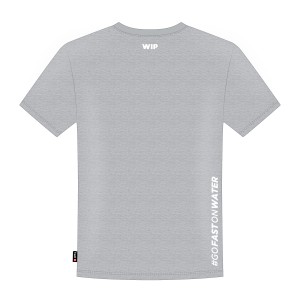 T-SHIRT LOGO WIP GREY